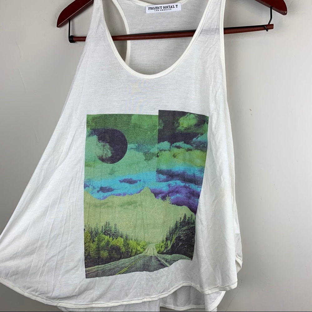 Project Social T open road tank top